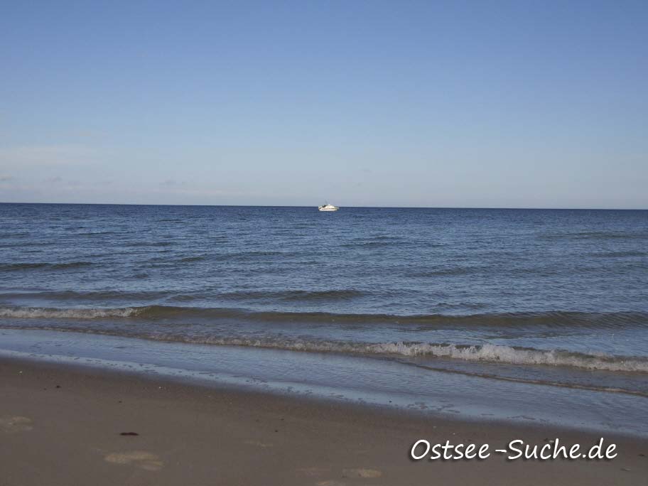 Ostseestrand in Dahme Sandstrand in Dahme mit Blick in Richtung Ostsee